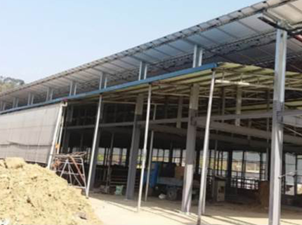 볼트결합상태 및 도금상태확인